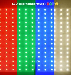 250x250mm(10 inch) RGBW LED Sheet
